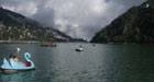 Boating in Naini lake, Nainital, India